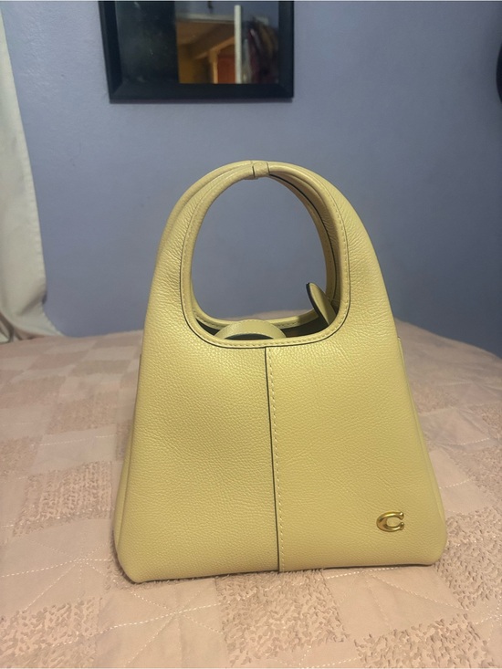Coach Handbags - Coach Lana 23 NWT in Color Moonlight Pebbled Leather Top-Handle Bag